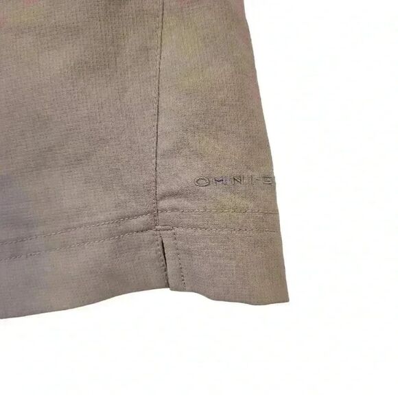 Columbia Women's Tan Poly Shorts w Pockets - Picture 5 of 12